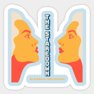 The Staredown Sticker